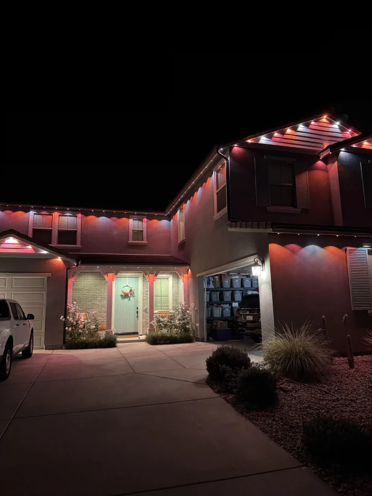 permanent christmas light installation las vegas 3